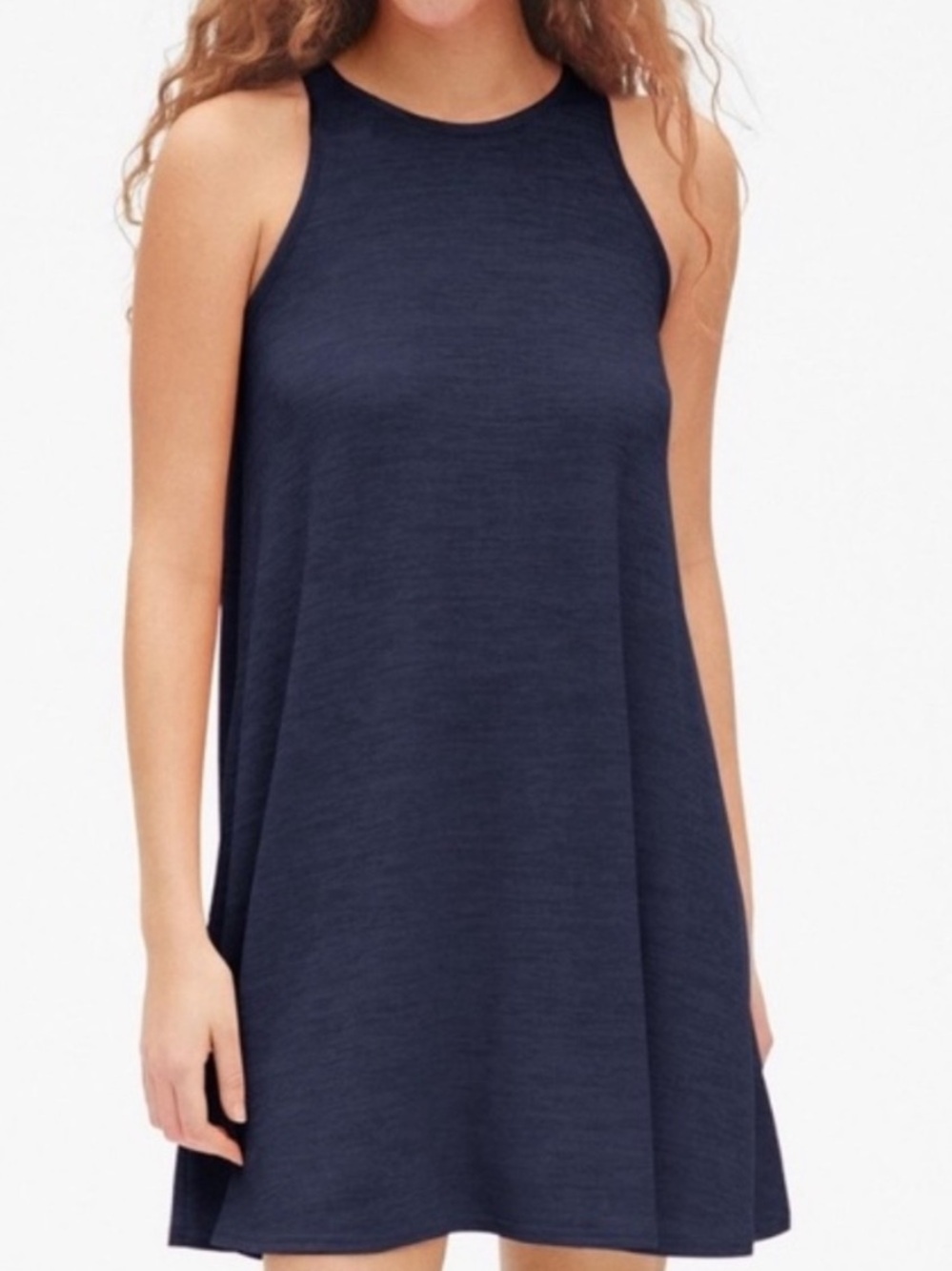 Gap soft spun a line dress size navy